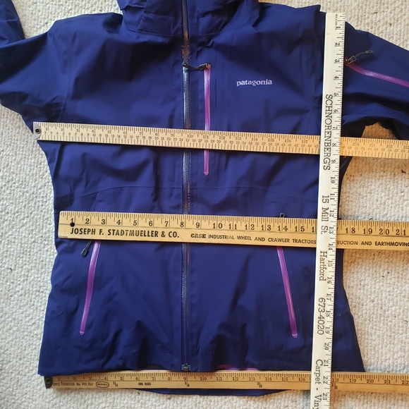 Patagonia H2No Insulated Outskirts ski jacket small purple/blue - Picture 14 of 16